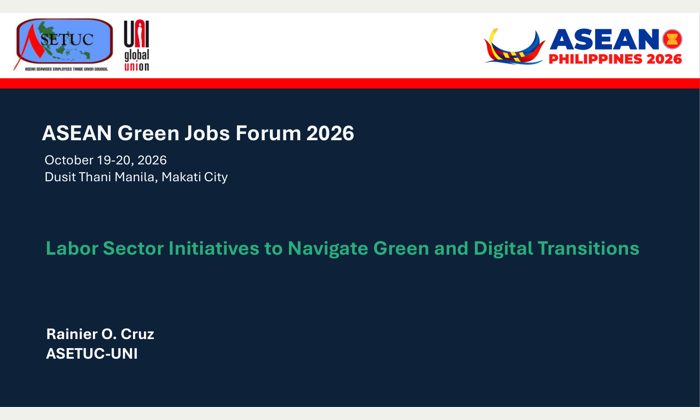 Cover of Labour Sector Initiatives to Navigate Green and Digital Transitions